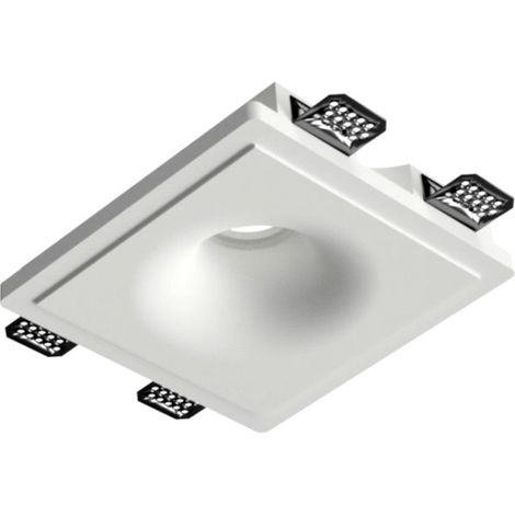 Faretto incasso lampadari bartalini ortsa fp8 gu10 led gesso verniciabile