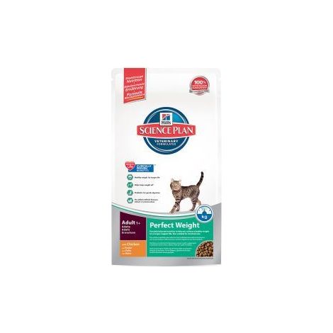 Hills Science Plan Cat Adult Dry Chicken Perfect Weight 1.5kg - 21969