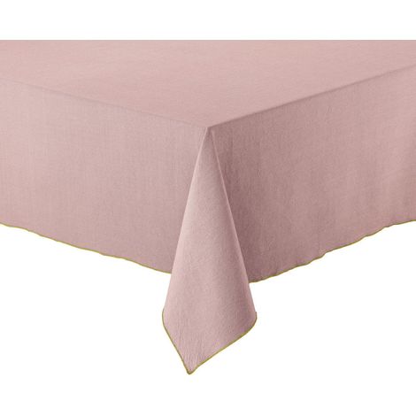 Nappe de Table Rectangulaire Parme en Coton Recyclé 170 x 300 cm pour Salle à Manger - PANGIVO