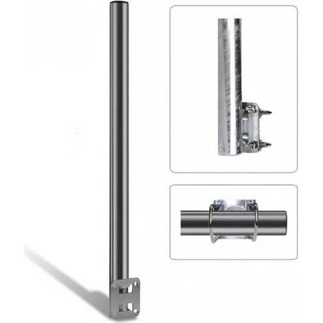 Smart SM80S Support SAT pour balustrade argent
