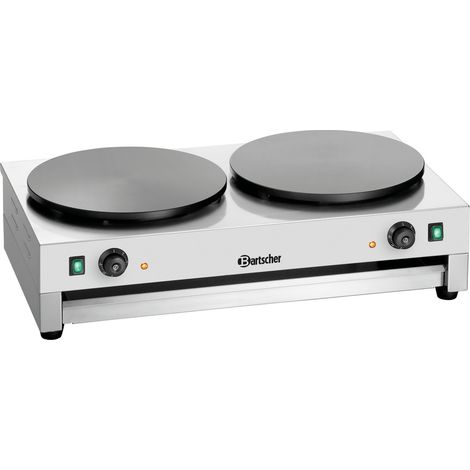 Crêpière Professionnelle Électrique - Double Crêpes Ø40cm - Bartscher (1/5)