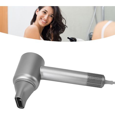 Secador de pelo iónico profesional, 110.000 rpm, alta velocidad y potencia, ligero, silencioso, boquilla magnética. (1/5)