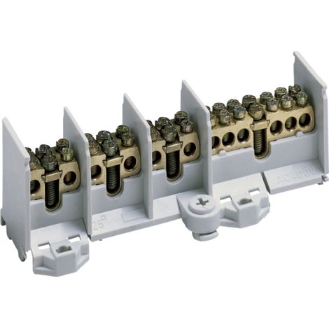 HAGER K37N 5P BLANC BORNIER