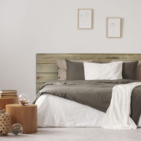 Cabecero 150x60cm 5 Horizontales en madera maciza de pino acabado vintage estilo industrial Box Furniture (1/5)