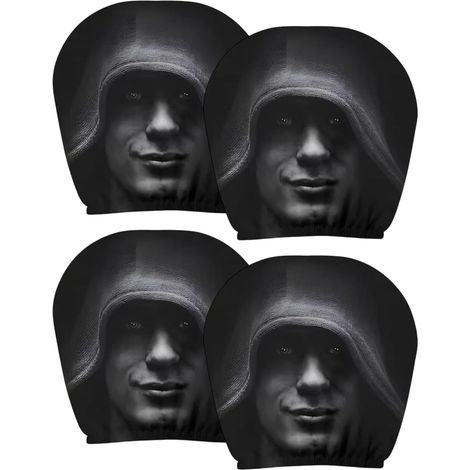 Housse Anti-poussière pour Appui-tête de Voiture, Protection pour Appui-tête, expérience de Conduite Festive, pour Cabine Toute l ' année, Couverture Humoristique pour Voiture (1/5)