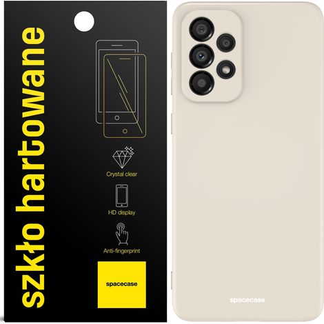 Custodia in silicone opaco per Galaxy A33 5G + Vetro (1/5)