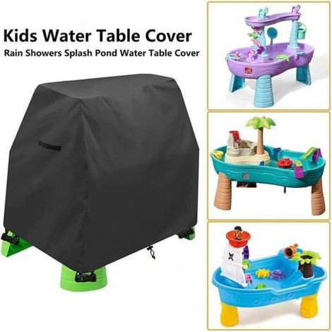 Housse de Protection pour Table de Jeux d Eau - Tissu Oxford 420D Imperméable - Anti Poussière et Anti Vent - 1 Pièce (1/5)