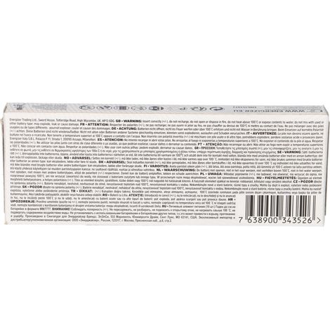 120x Energizer Ultimate Batterie Lithium LR06 1.5V AA Mignon L91 (1/5)