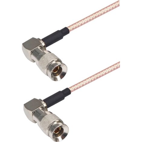 Câble SDI DIN 1.0/2.3, connecteur RA / connecteur RA 75 ohms, 1 m