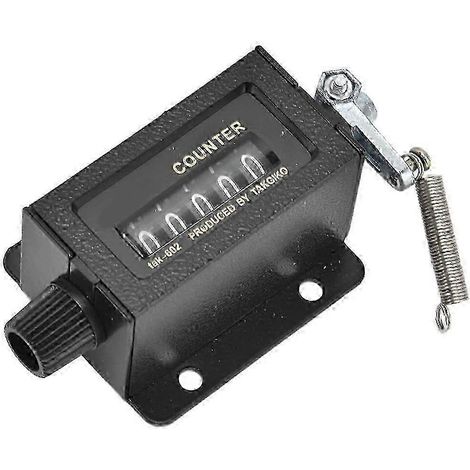 Compteur manuel 25-26, compteur à clics à 5 chiffres, compteur mécanique portatif pour accumulation et re- (1/4)