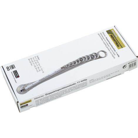 Jeu de clés à double anneau PROXXON SlimLine (11 pièces) - 23812