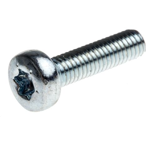 Vis à métaux RS PRO à tête Cylindrique Torx en Acier ( Prix pour Sachet de 100 ) (1/2)