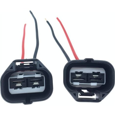 Kompatibel mit Kia K2, Forte, K5, Sportage, K3, KX3 und Soul Modellen: Lüfterdrehzahlregler, elektronischer Lüfterwiderstandsstecker – JB2150-2P