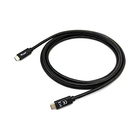 Câble usb-c mâle usb-c mâle usb 3.2 2m transfert 5g 3a couleur noir (1/2)