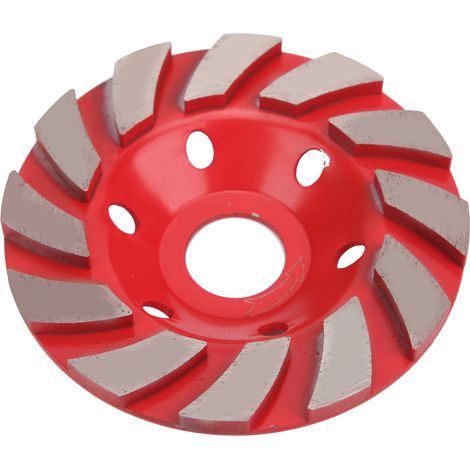 Disque de meulage diamanté 100 x 20 mm pour béton et pierre, segment de meule diamantée. (1/5)