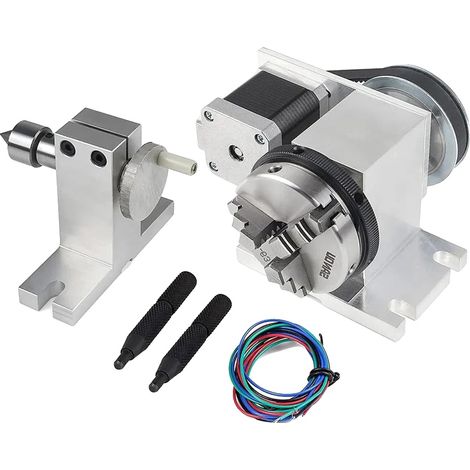 Kit de tour CNC, axe rotatif, types de mandrin compatibles, 3 Mâchoire (1/2)