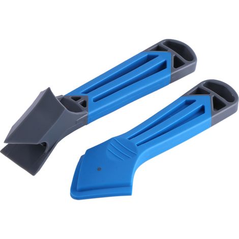 Ensemble d'outils de nettoyage en 2 pièces pour décapant les joints d'angle : grattoir, outil de finition et décapant. (1/5)