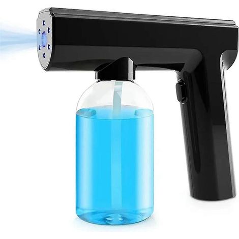 Kabelloses Wassernebelsystem für Friseure, elektrisches Nebelsystem, Wasserdampf, schwarz (1/5)