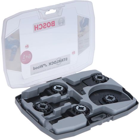 Bosch Sägeblätter Starlock Set Best of Wood 7-teilig