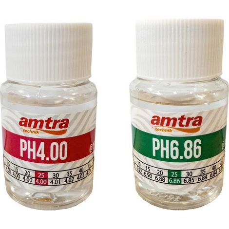 Amtra kit calibratura ph tester soluzioni di taratura per pH-metro digitale