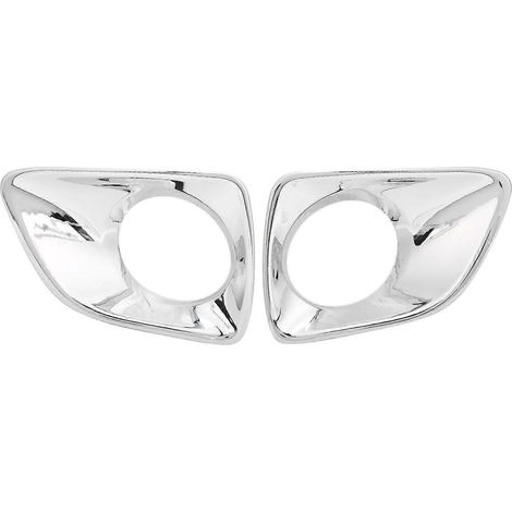 2 Stück Nebelscheinwerferabdeckungen, verchromt, passend für Nissan Navara NP300 Frontier 20 (1/5)