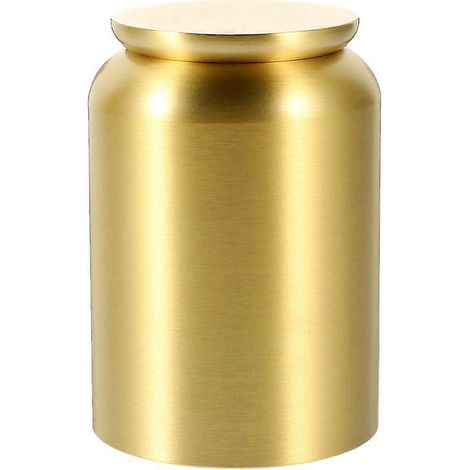 Boîte métallique hermétique pour feuilles de thé, petit récipient de rangement, boîte hermétique pour grains de café (1/4)
