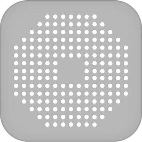 Filtre à cheveux pour douche Gris ou blanc Filtre en silicone pour lavabo , baignoire et douche - Bouchon en caoutchouc pour salle de bain et cuisine (gris) (1/5)