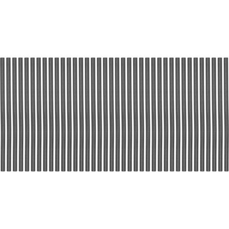 Lot de 38 bâtons de colle thermofusible pour résine EVA, forte adhérence, inodores, noirs, 11 x 270 mm