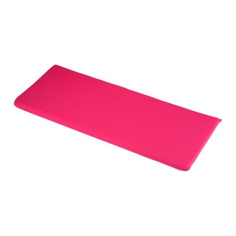 2 Seater Bench Outdoor Garden Furniture Cushion - L116 x W46 x H4 cm - Hot Pink