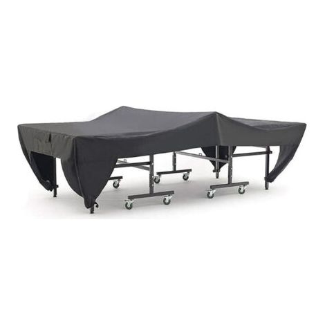 Sollbry Housse de Table, Cour extérieure Patio étanche à la poussière Housse de Table de Tennis de Table Noir 280x153x73cm (1/5)