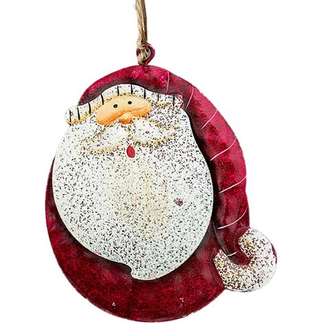 Snowman - Ornament En Fer Forgé - Décoration De Sapin De Noël - 4 Pièces (1/3)