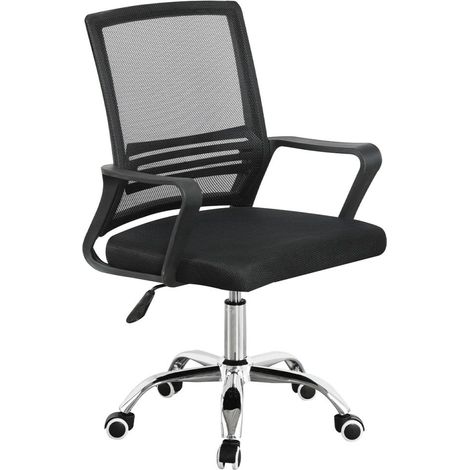 Sillas de escritorio - Silla Funzi - Negro