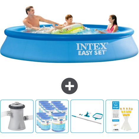 Intex Piscina Easy Set Rotonda - 305x61 cm - 7-pezzi  SCB94 (1/5)