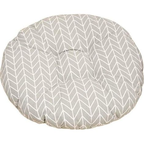 Coussin chaise rond confort bureau canapé style bohème (1/4)