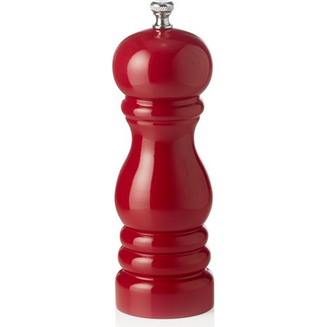 Poivrière en Bois rouge H 150 mm Ø 54 mm - Was Germany