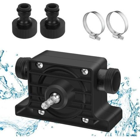 Wasser- und Ölpumpe für Bohrmaschinen, Mini-Elektro-Bohrmaschinenpumpe, Hochleistungs-Miniatur-Ablasspumpe für Bohrmaschinen, für Haus, Garten, Mini-Pool, Springbrunnen (1/4)