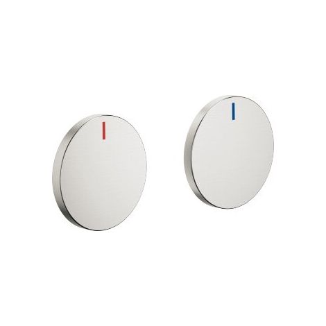 Dornbracht 11284811-06 Jeu d'insertions de poignées rouge et bleu CYO