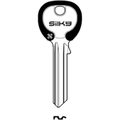 SILCA YA31DZ CHIAVE PROFILO SILKY OTTONE Q.TA 10