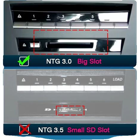 Décodeur CarPlay sans fil Android Auto, Lecture multimédia, Support de caméra, POUR NTG3.0 Benz (1/2)