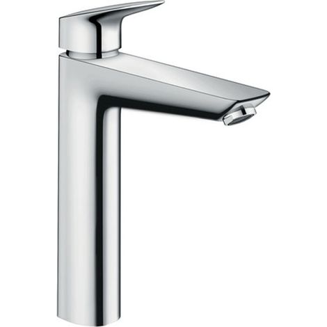 Hansgrohe – Mitigeur de lavabo monocommande surélevé – Bec fixe 166mm – Débit 9,5 l/min – Montage posé – 71095000