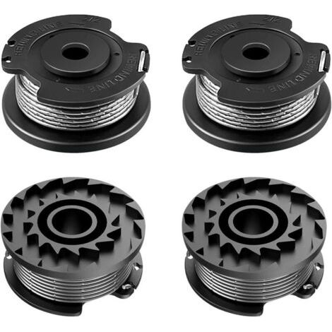 Bobine de Fil Convient pour Bosch F016800569/F16800385,Rechange Coupe Bordure pour Bosch EasyGrassCut 18/18-230/18-26/18-260/23/26/18V-230/18V-26/18V-260, Art 23SL/26SL/2300/23-28(4 Bobine) (1/5)