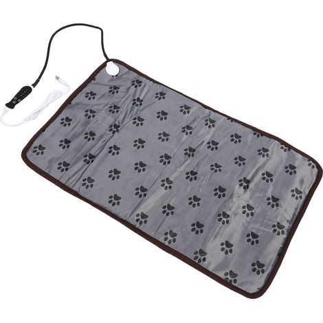 Tappetino riscaldante per cani Smart 9 modalità regolabili Display digitale Comodo lettino riscaldato a prova di pioggia per la casa (1/2)