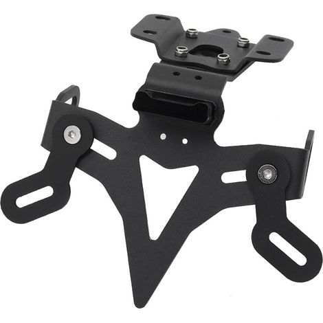Rear license plate brackets with lights for Yamaha MT-07, MT07 and FZ-07 motorcycles (1/5)