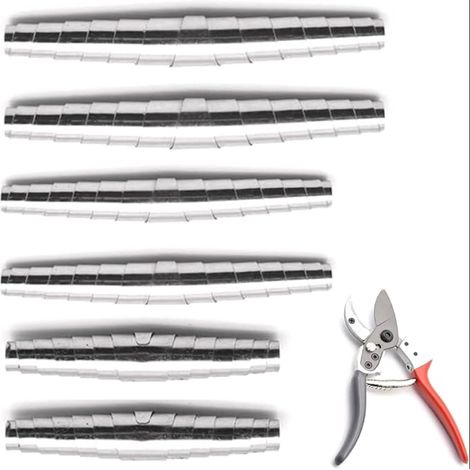 ressorts pour sécateur - En acier inoxydable - 6 cm - 7 cm - 8 cm - Ressort de rechange pour arbre, fleurs, ciseaux - Pièces de outils de jardin (1/5)
