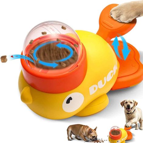 Distributeur De Friandises Pour Chien - Jouet Puzzle Alimentation Lente - Enrichissement Mental Canard - 1 Pièce