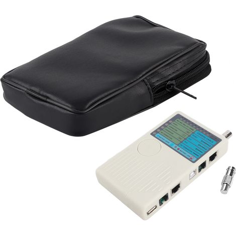 Testeur de câble réseau LAN Portable 4 en 1, télécommande RJ11 RJ45 USB BNC pour traqueur de câbles UTP STP (1/5)
