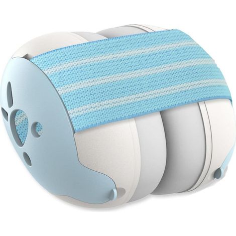 Gehörschutz Baby 25 dB SNR verstellbar Kapselgehörschutz blau (1/5)