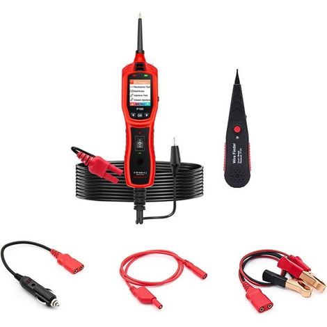 Rilevatore di interruttori automatici, tester per batterie, tester di tensione CA/CC, tester per iniettori di carburante, tester per circuiti automobilistici (1/2)