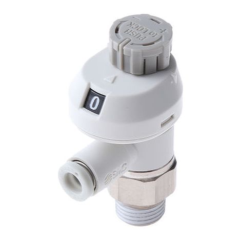 Commande de vitesse SMC AS1211FS, M5 x 0.8 Mâle ( Prix pour 1 )