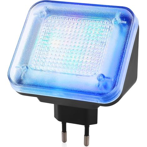 LED-TV-Simulator mit 24 LEDs, 3 Programmen, Diebstahlschutz und realistischem TV-Effekt dank Lichtsimulation.